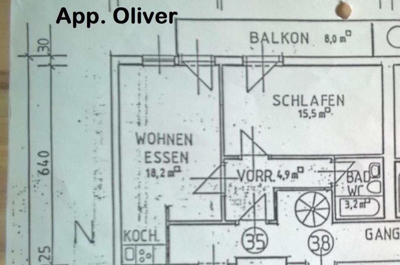 Appartement Oliver 斯拉德明 外观 照片